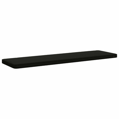 vidaXL 2-Piece Bench Cushions VUGHT 2 pcs 100% Polyester Black