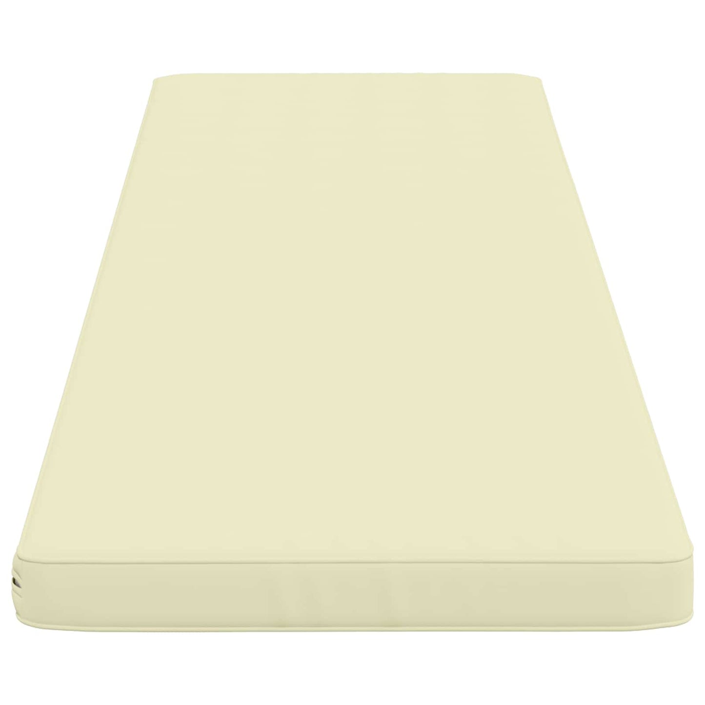 vidaXL 1-Piece Bench Cushion VUGHT 100% Polyester Cream
