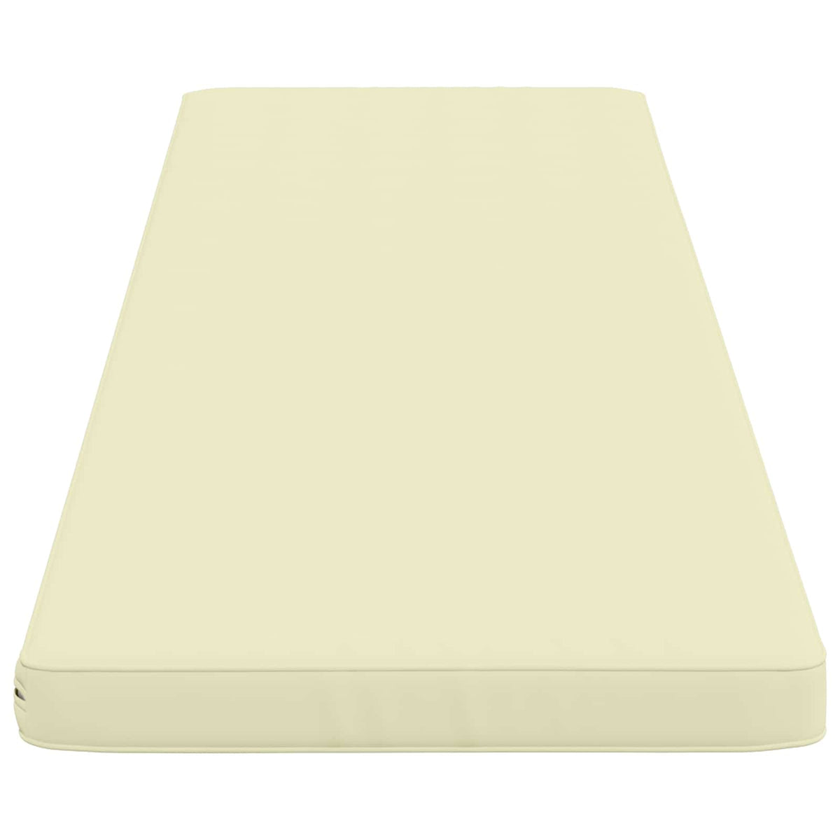 vidaXL 2-Piece Bench Cushions VUGHT 2 pcs 100% Polyester Cream