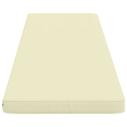 vidaXL 2-Piece Bench Cushions VUGHT 2 pcs 100% Polyester Cream
