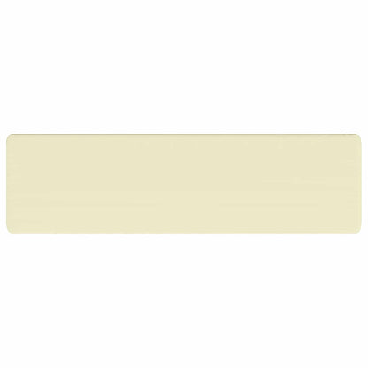 vidaXL 2-Piece Bench Cushions VUGHT 2 pcs 100% Polyester Cream