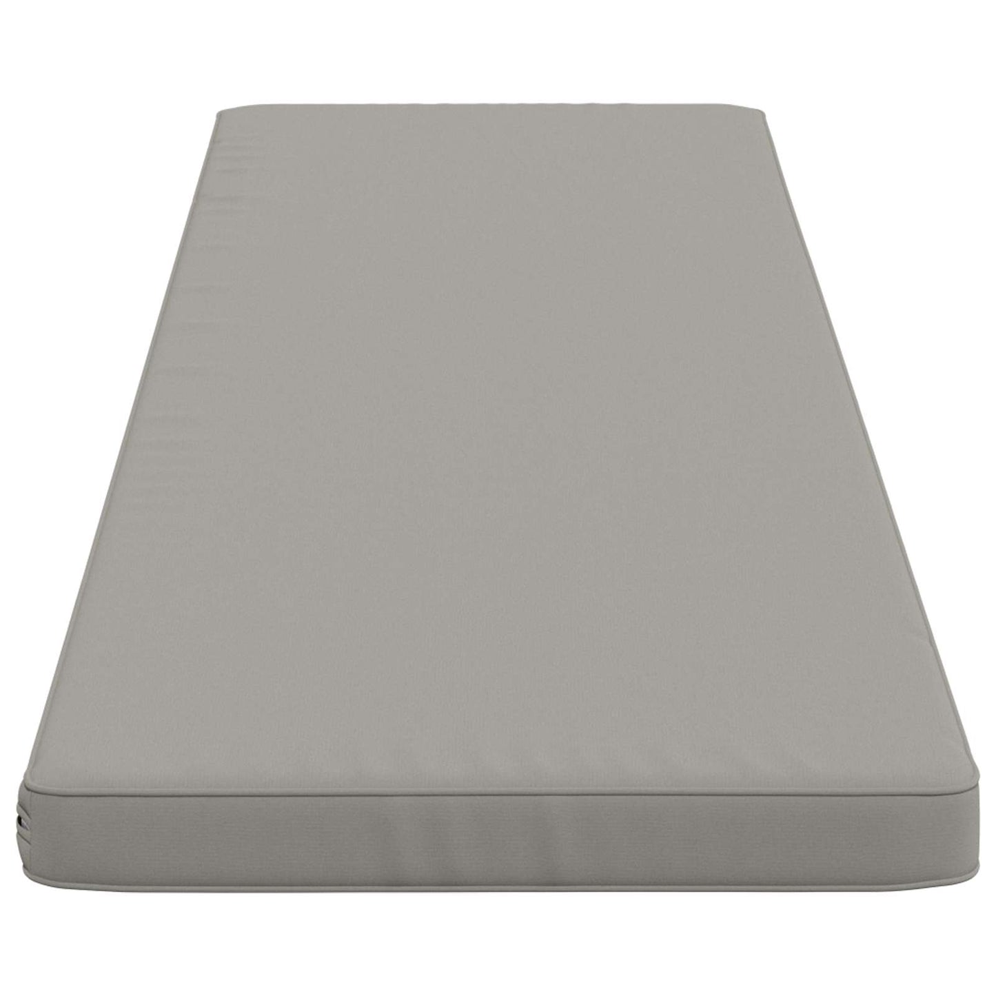 vidaXL 1-Piece Bench Cushion VUGHT 100% Polyester Grey 200 x 50 x 5 cm