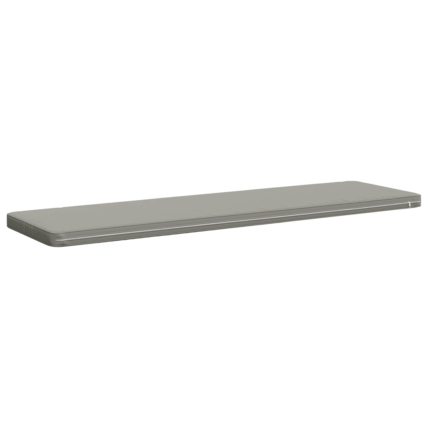 vidaXL 2-Piece Bench Cushions VUGHT 2 pcs 100% Polyester Grey