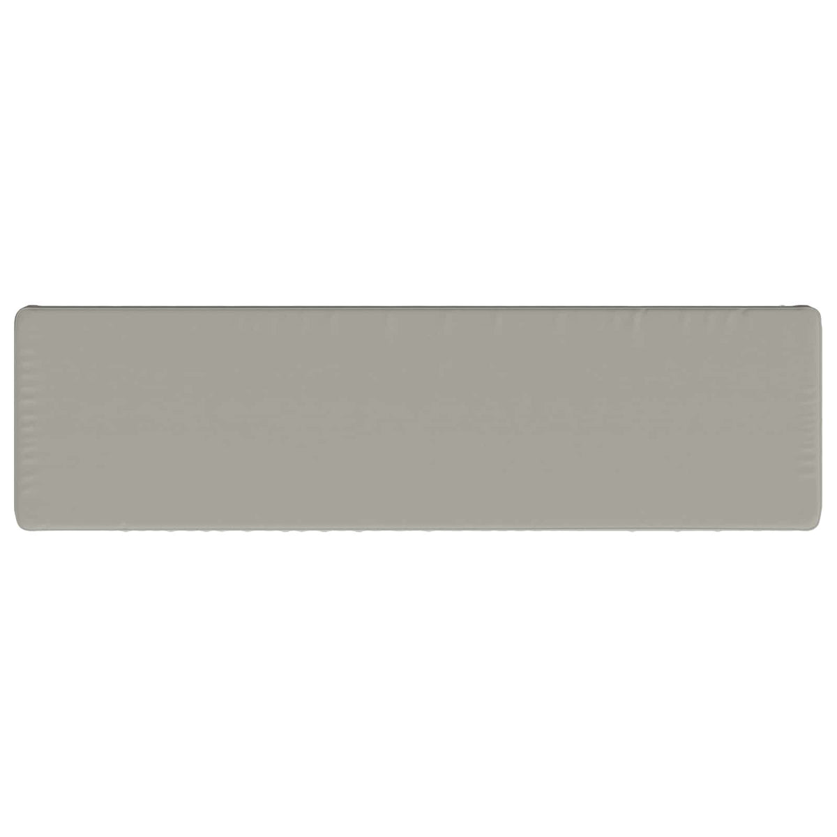 vidaXL 2-Piece Bench Cushions VUGHT 2 pcs 100% Polyester Grey
