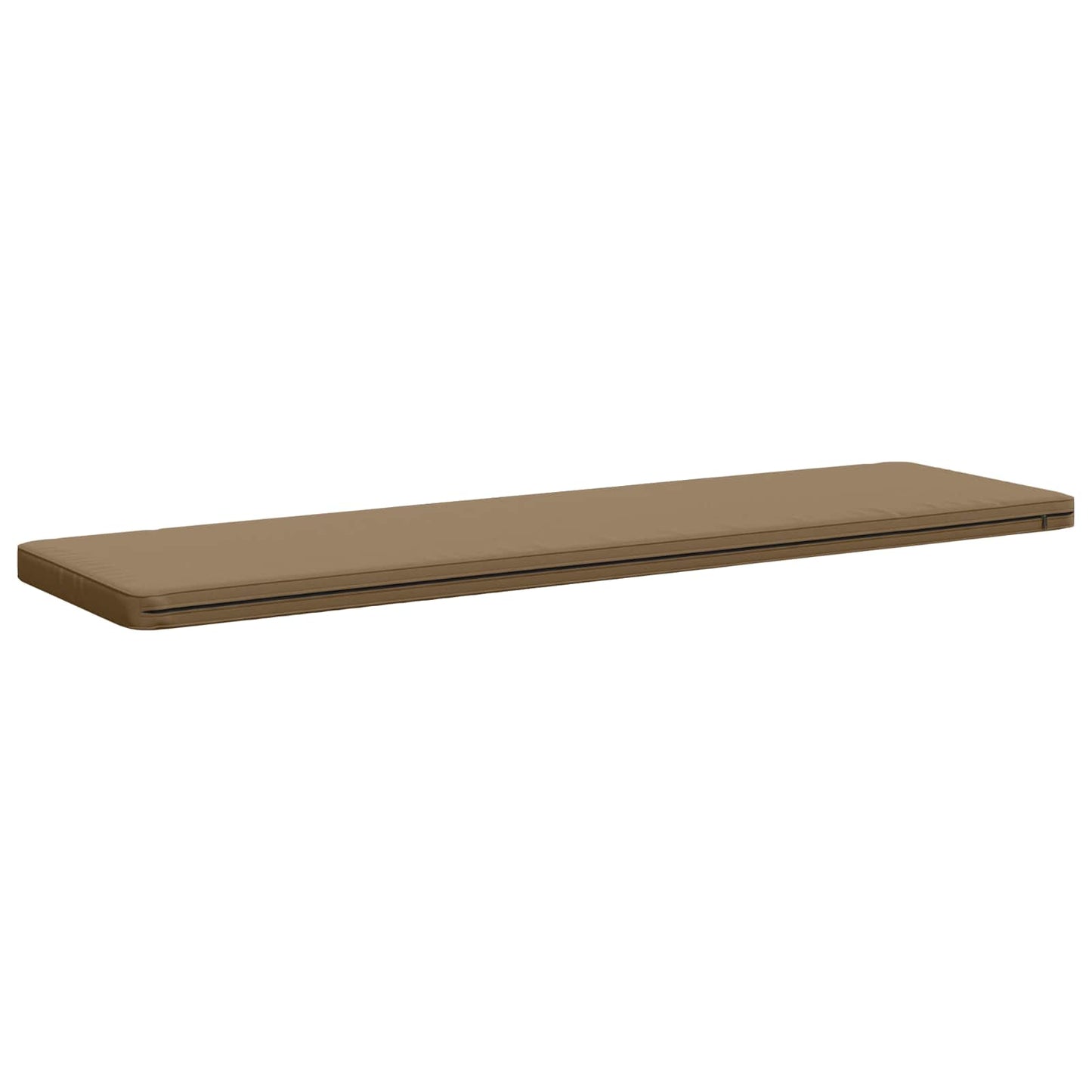 vidaXL 2-Piece Bench Cushions VUGHT 2 pcs 100% Polyester Taupe