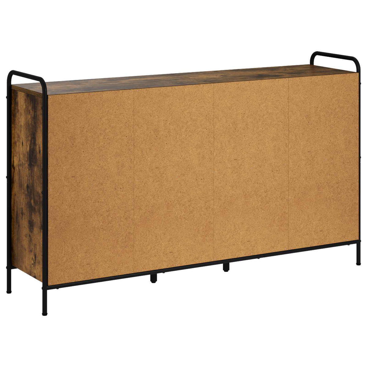 vidaXL Sideboard Smoked Oak 135 x 33 x 81 cm Engineered Wood