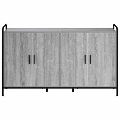 vidaXL Sideboard Grey Sonoma 135 x 33 x 81 cm Engineered Wood