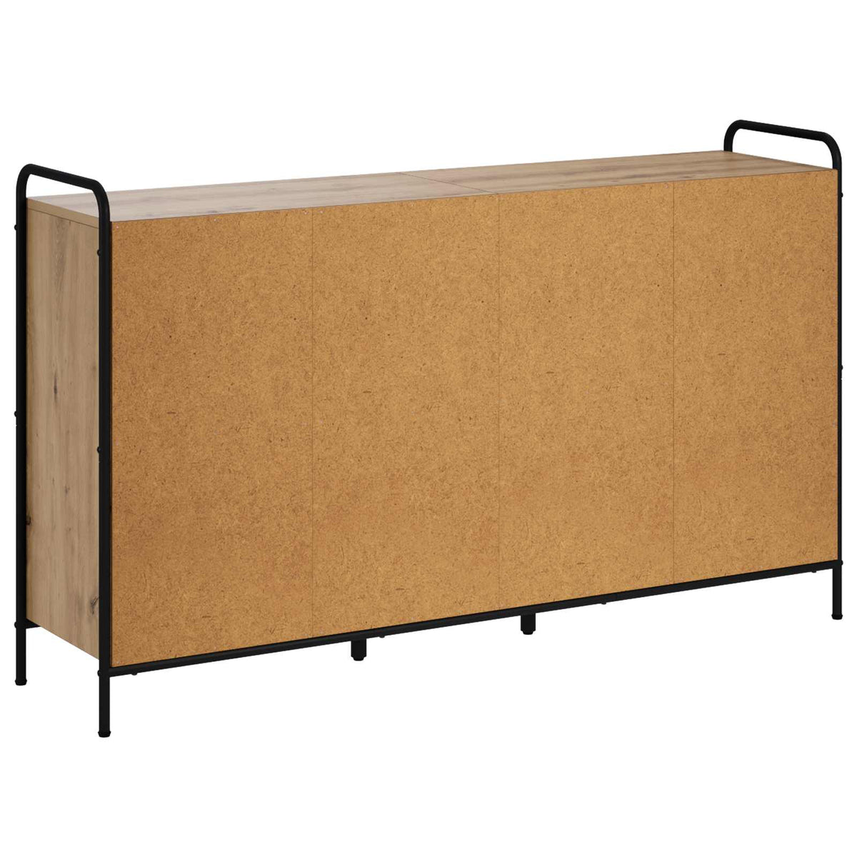 vidaXL Sideboard Artisan Oak 135 x 33 x 81 cm Engineered Wood