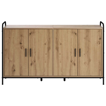 vidaXL Sideboard Artisan Oak 135 x 33 x 81 cm Engineered Wood