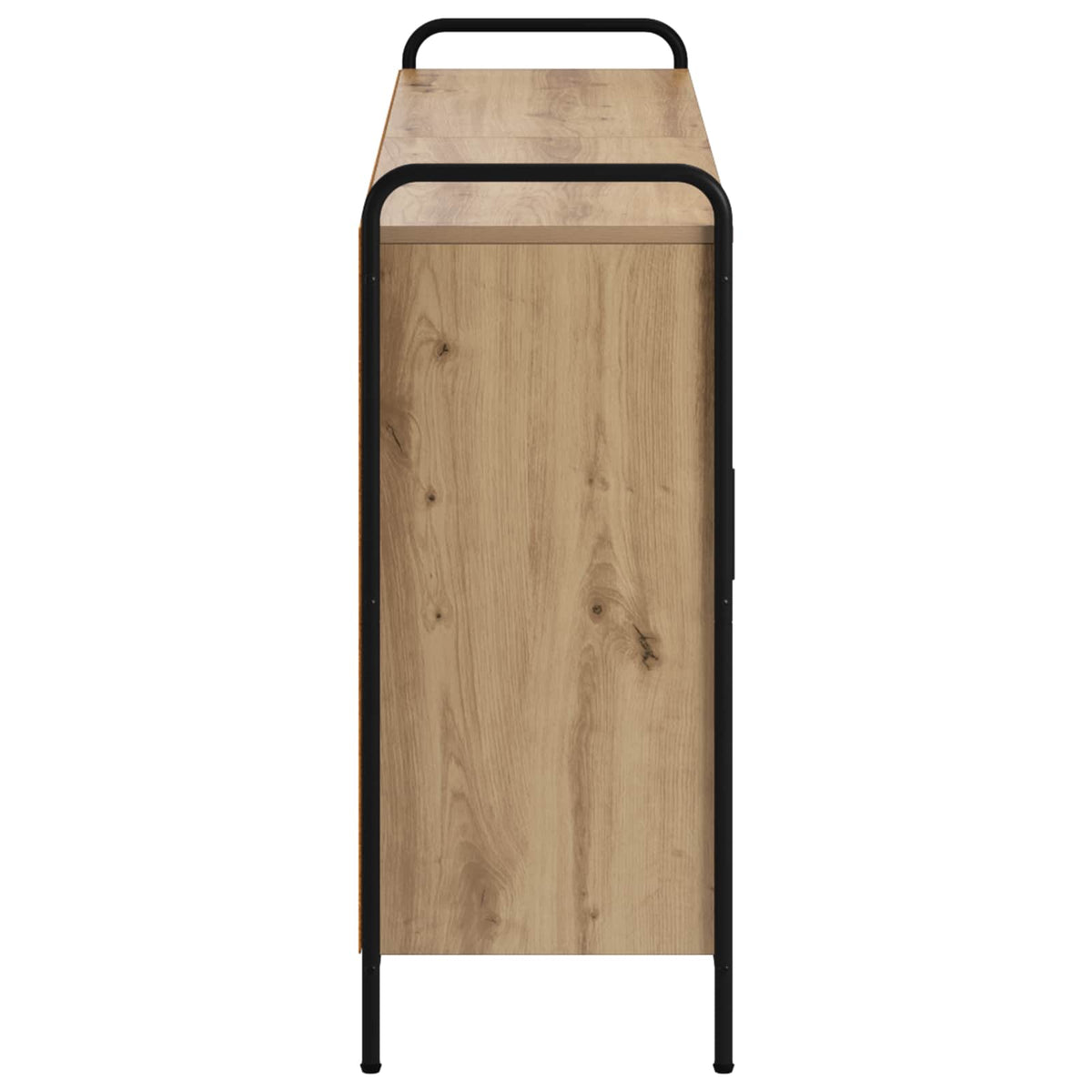 vidaXL Sideboard Artisan Oak 135 x 33 x 81 cm Engineered Wood