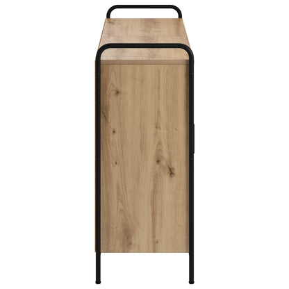 vidaXL Sideboard Artisan Oak 135 x 33 x 81 cm Engineered Wood
