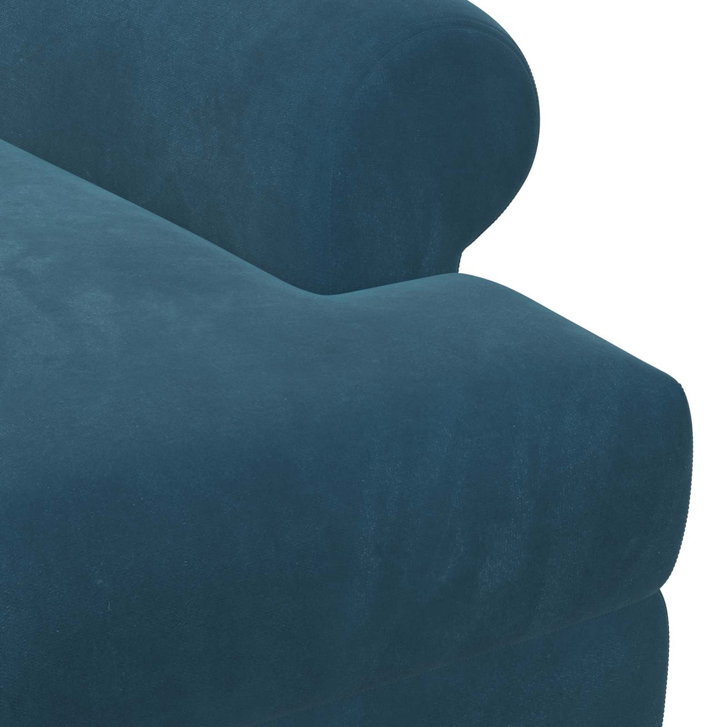 vidaXL Loveseat with Button Tufted Blue 120 x 66 x 78 cm Velvet