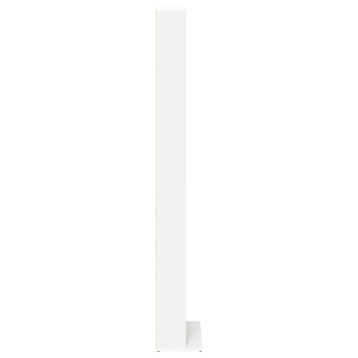 vidaXL CD Cabinet White 33 x 23.5 x 175 cm Engineered Wood
