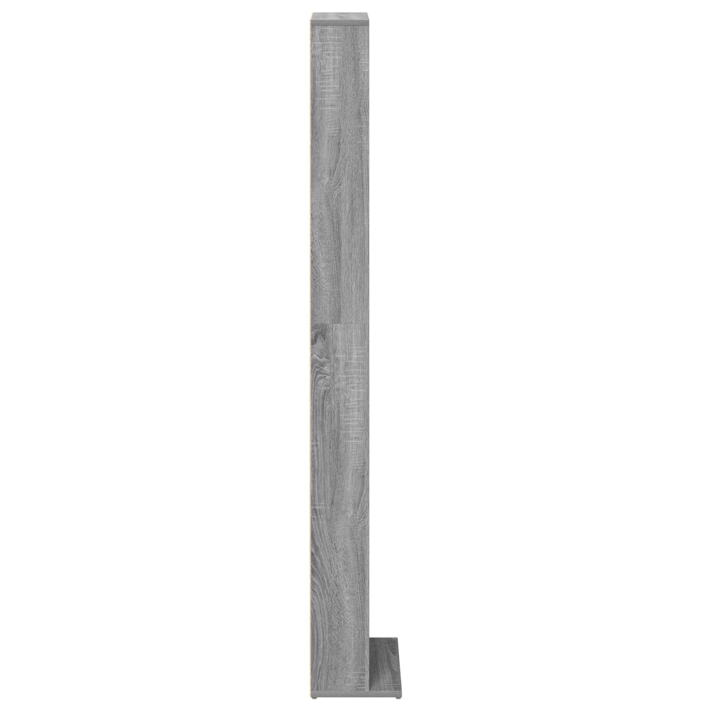 vidaXL CD Cabinet Grey Sonoma 33 x 23.5 x 175 cm Engineered Wood