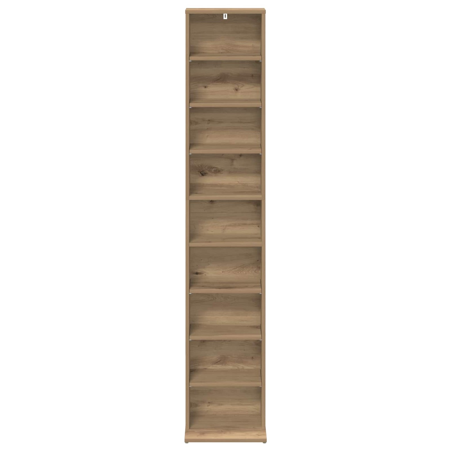 vidaXL CD Cabinet Artisan Oak 33 x 23.5 x 175 cm Engineered Wood