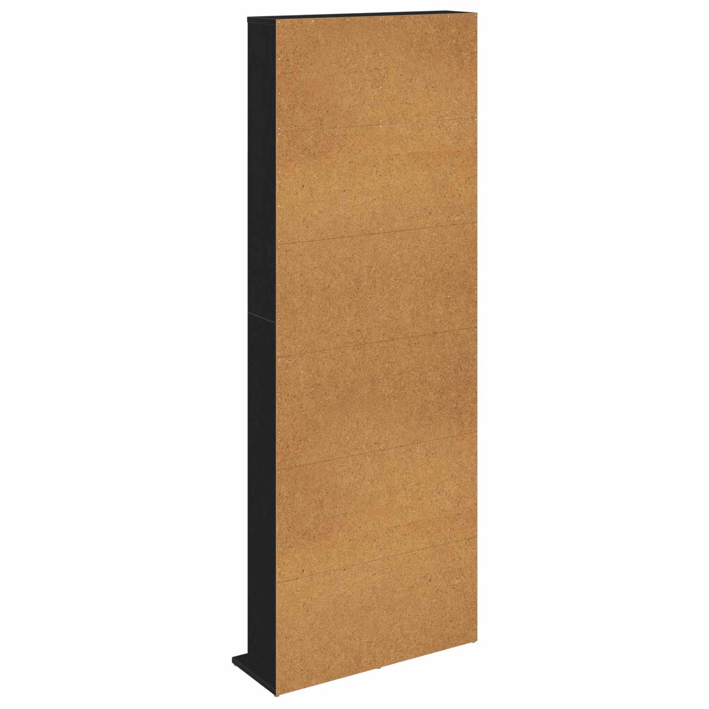 vidaXL CD Cabinet Black Oak 65 x 23.5 x 175 cm Engineered Wood