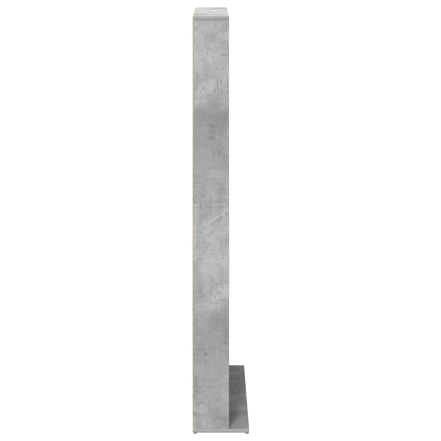 vidaXL CD Cabinet Concrete Grey 65 x 23.5 x 175 cm Engineered Wood
