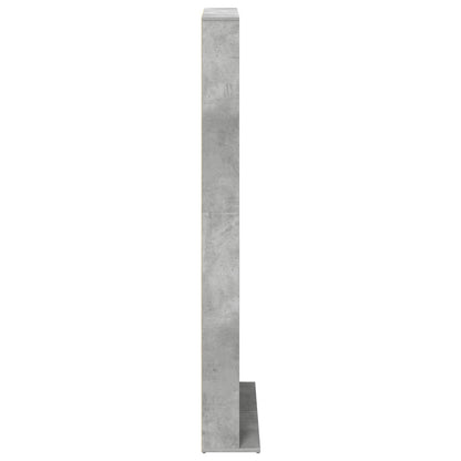 vidaXL CD Cabinet Concrete Grey 65 x 23.5 x 175 cm Engineered Wood