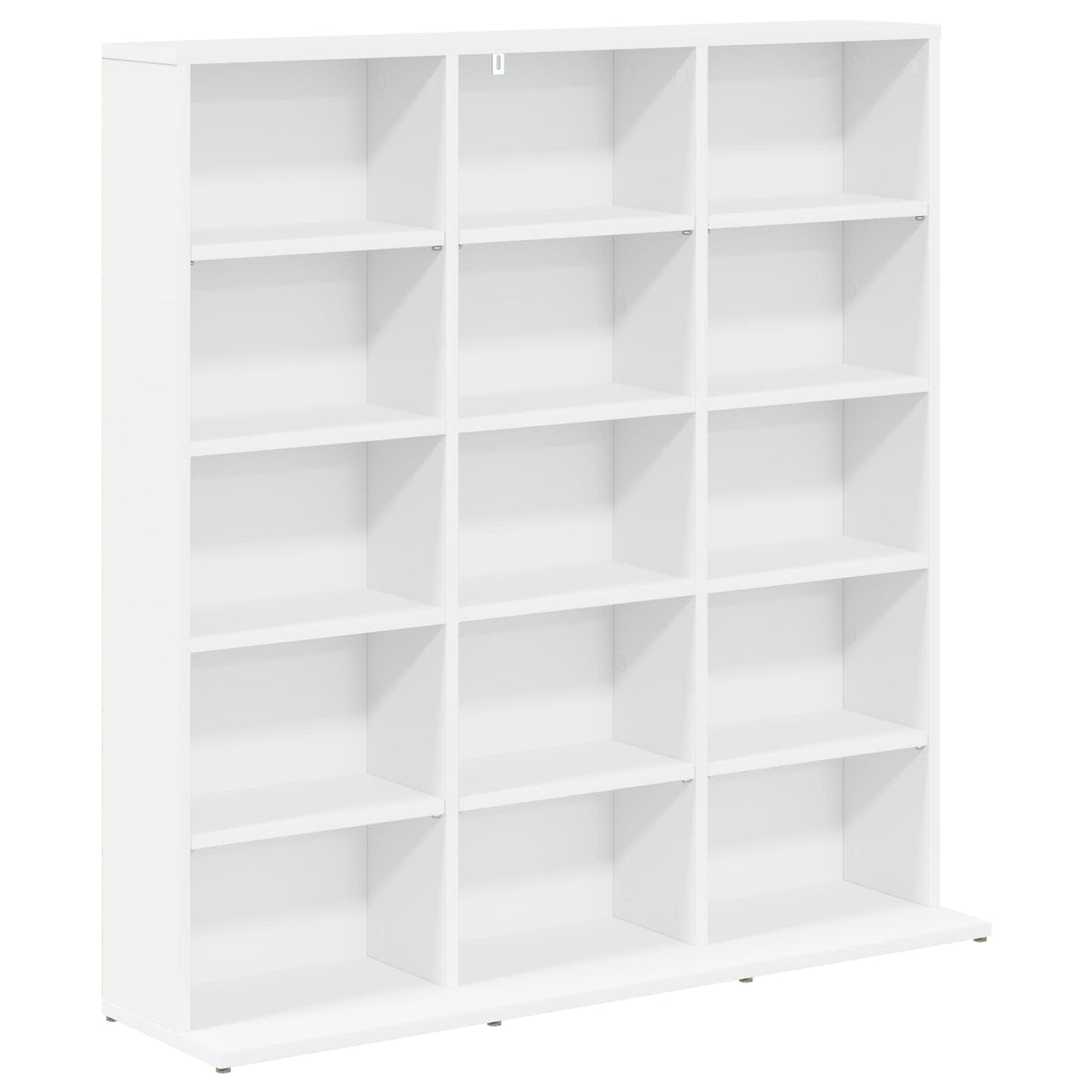 vidaXL CD Cabinet White 96 x 23.5 x 97.5 cm Engineered Wood