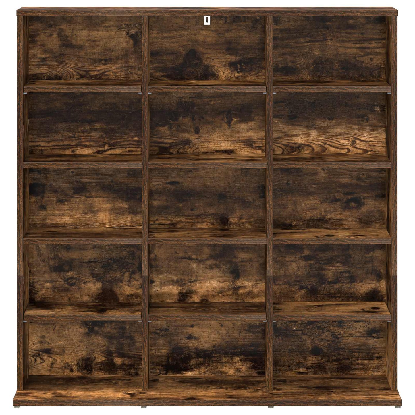 vidaXL CD Cabinet Smoked Oak 96 x 23.5 x 97.5 cm Engineered Wood