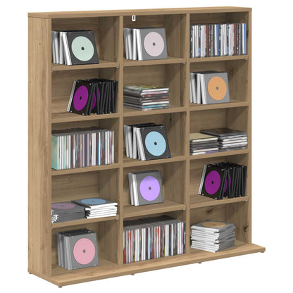 vidaXL CD Cabinet Artisan Oak 96 x 23.5 x 97.5 cm Engineered Wood
