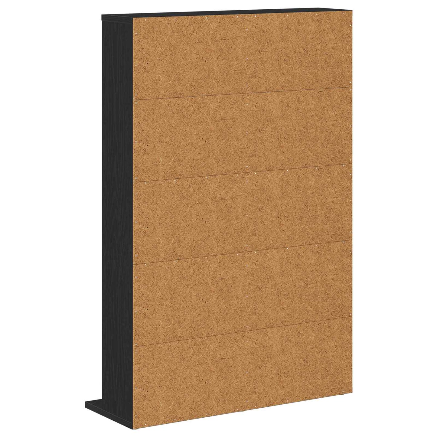 vidaXL CD Cabinet Black Oak 65 x 23.5 x 97.5 cm Engineered Wood