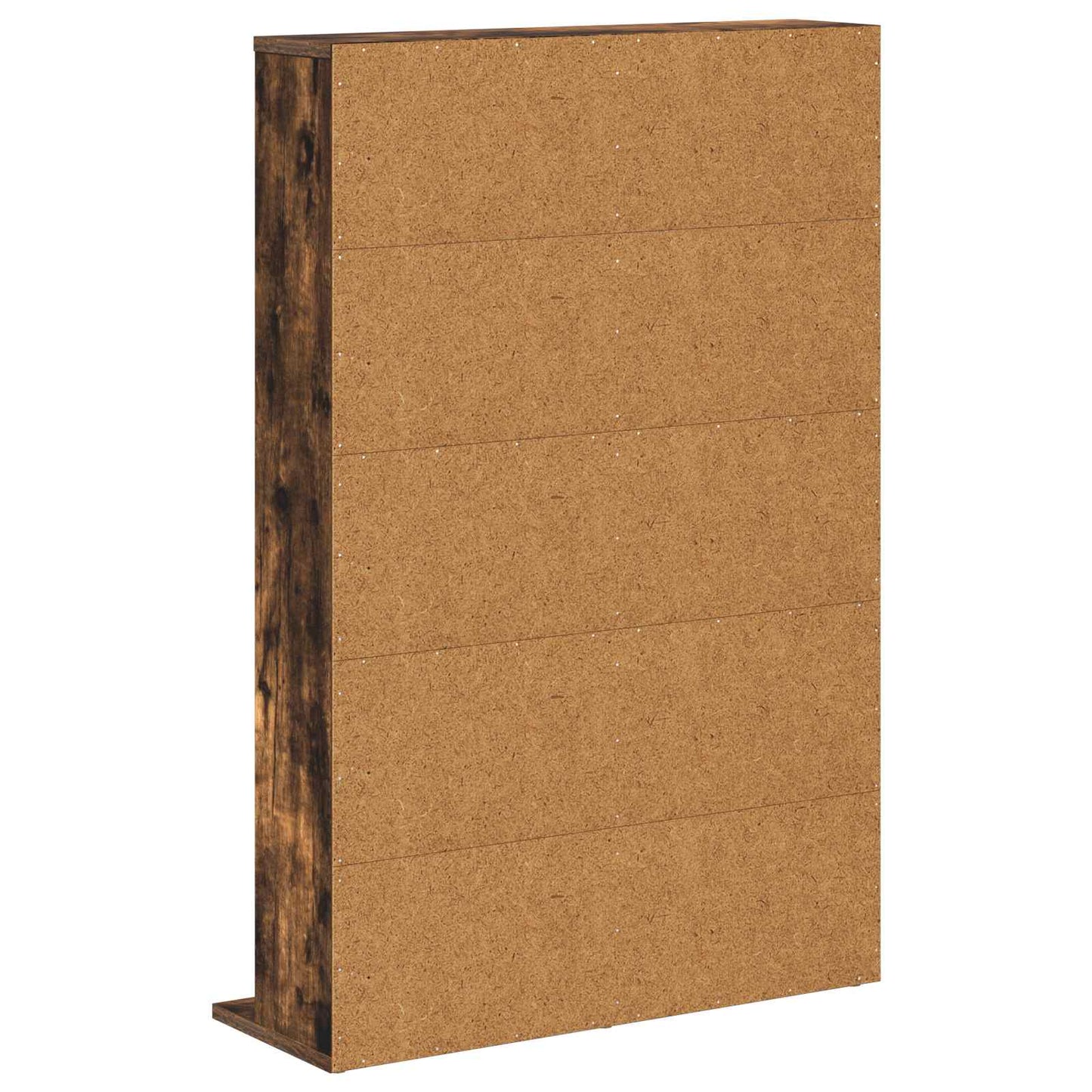 vidaXL CD Cabinet Smoked Oak 65 x 23.5 x 97.5 cm Engineered Wood