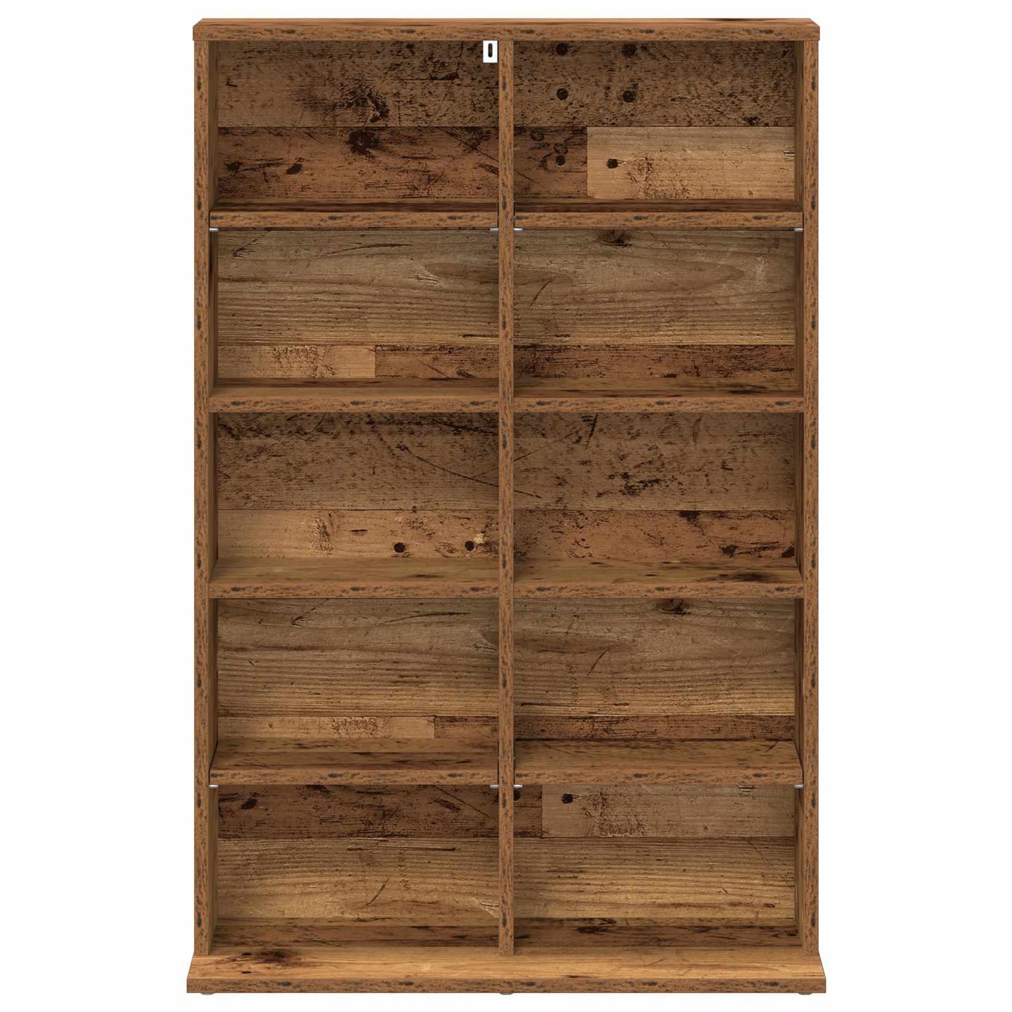 vidaXL CD Cabinet Old Wood 65 x 23.5 x 97.5 cm Engineered Wood