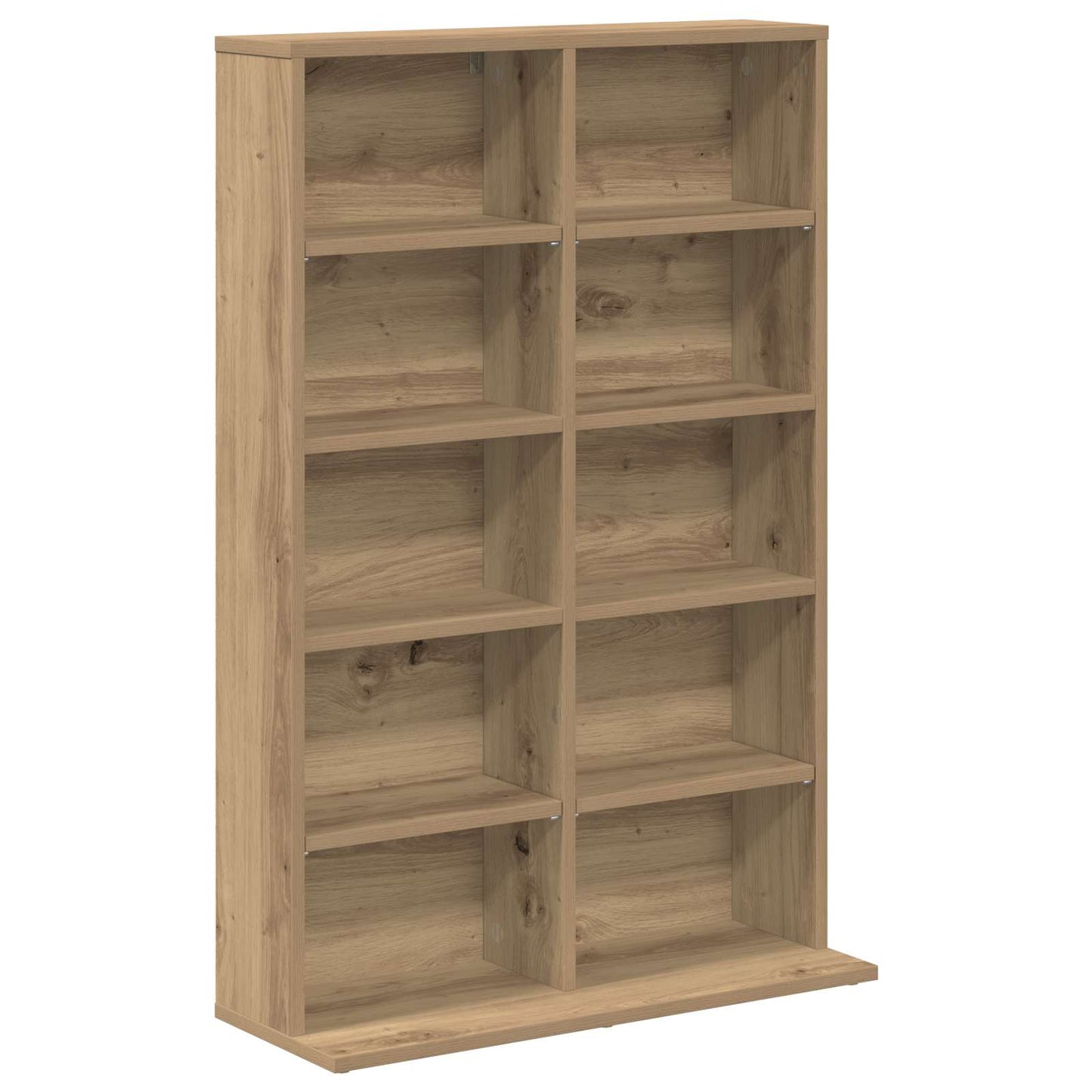 vidaXL CD Cabinet 2 pcs Artisan Oak 65 x 23.5 x 97.5 cm
