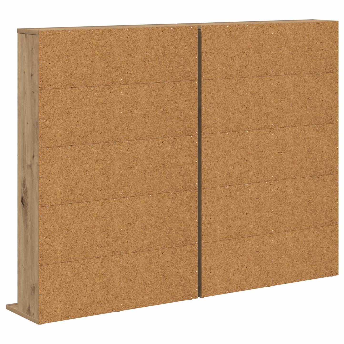 vidaXL CD Cabinet 2 pcs Artisan Oak 65 x 23.5 x 97.5 cm
