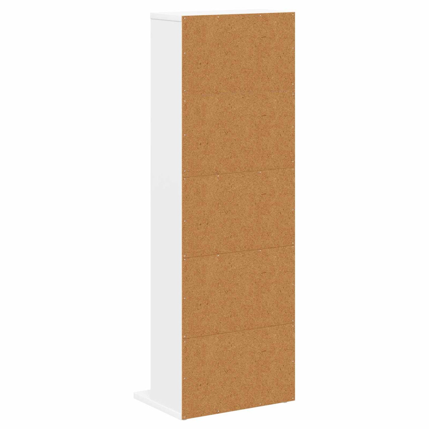 vidaXL CD Cabinet White 33 x 23.5 x 97.5 cm Engineered Wood
