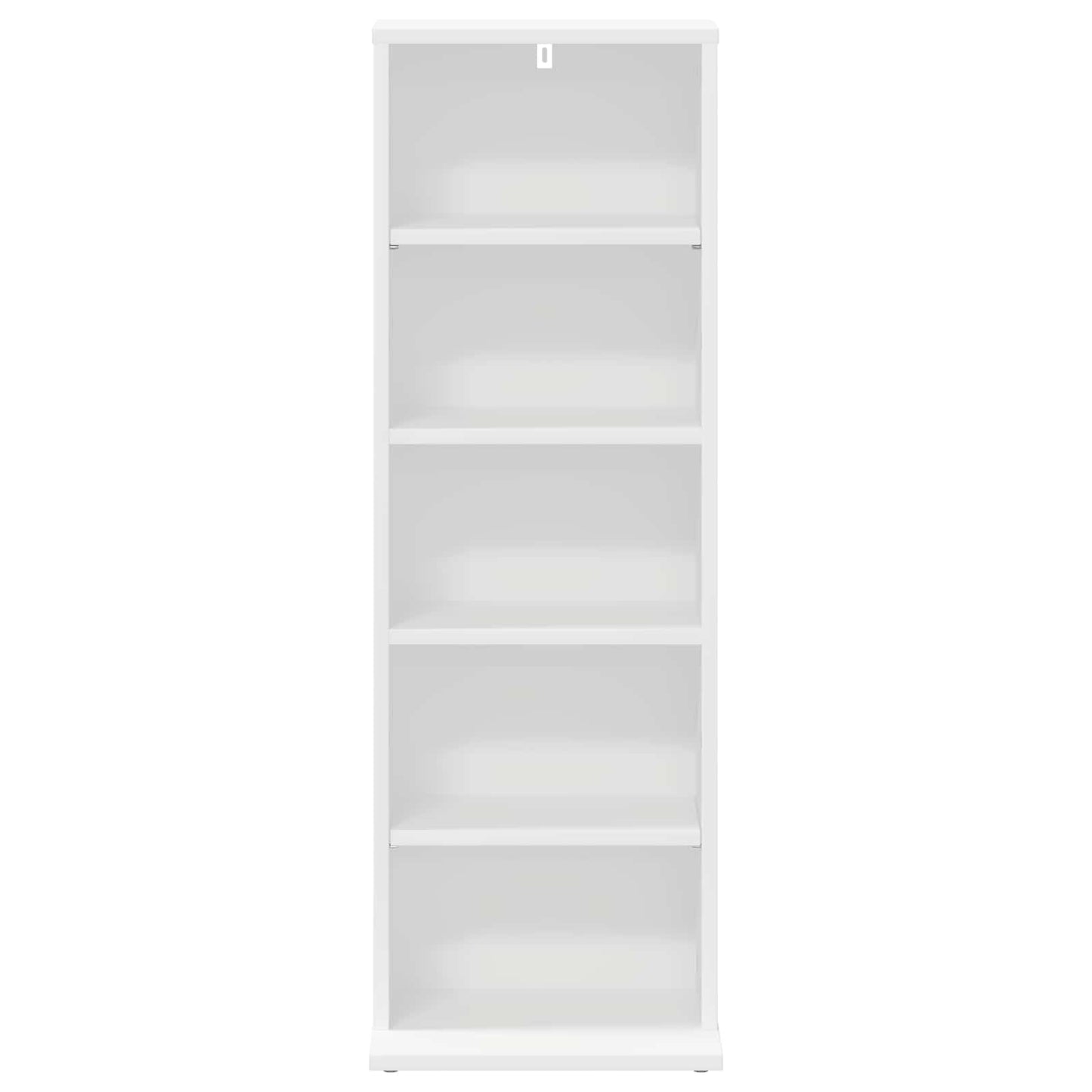 vidaXL CD Cabinet White 33 x 23.5 x 97.5 cm Engineered Wood