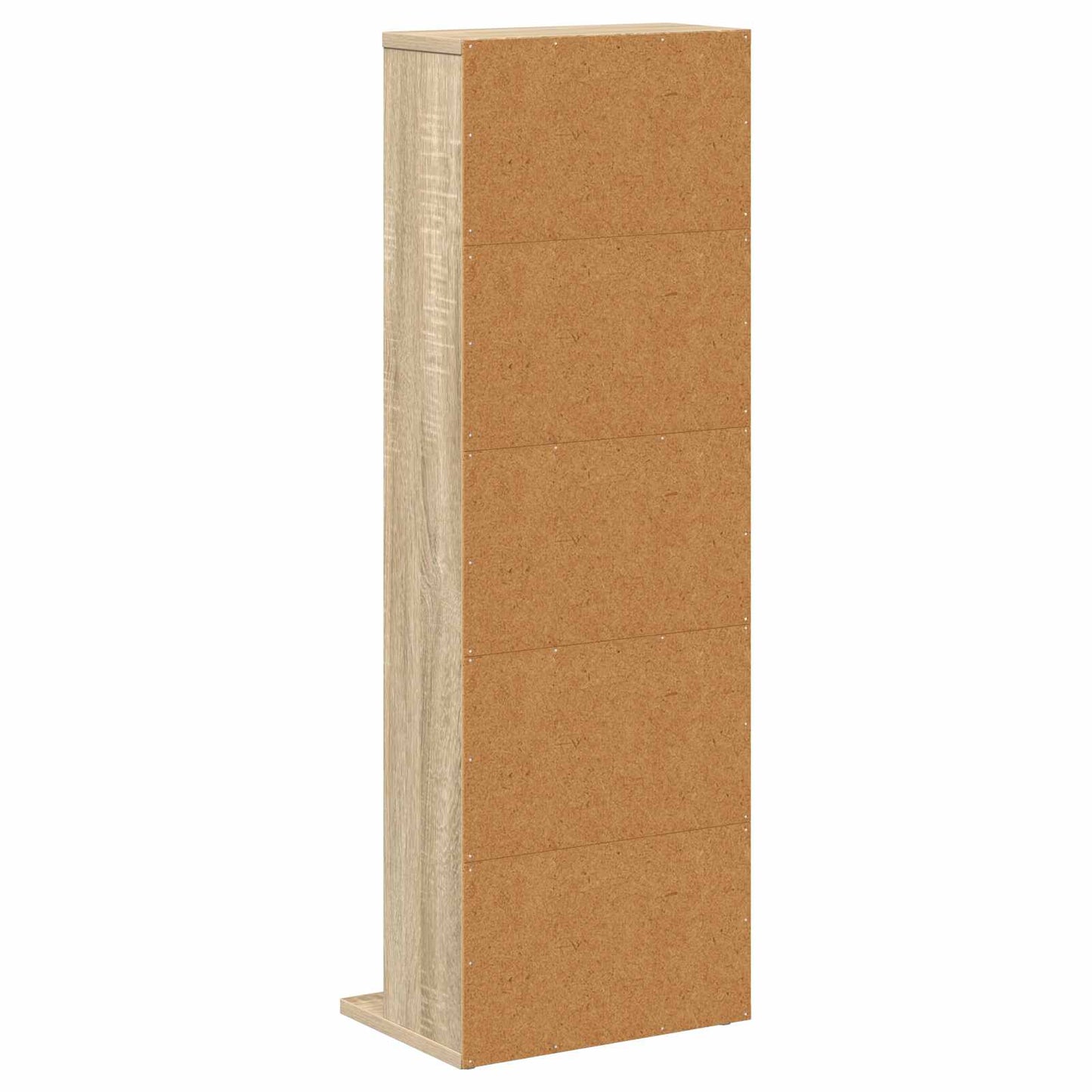 vidaXL CD Cabinet Sonoma Oak 33 x 23.5 x 97.5 cm Engineered Wood