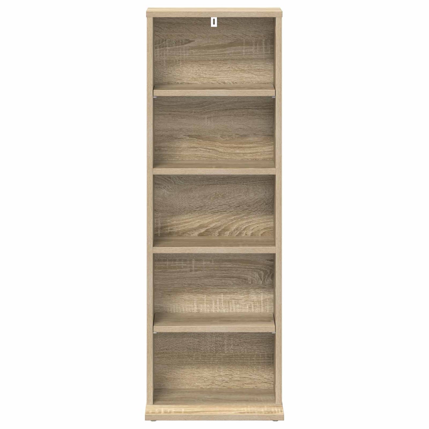 vidaXL CD Cabinet Sonoma Oak 33 x 23.5 x 97.5 cm Engineered Wood