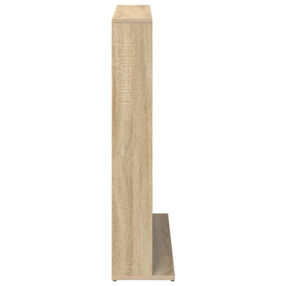 vidaXL CD Cabinet Sonoma Oak 33 x 23.5 x 97.5 cm Engineered Wood