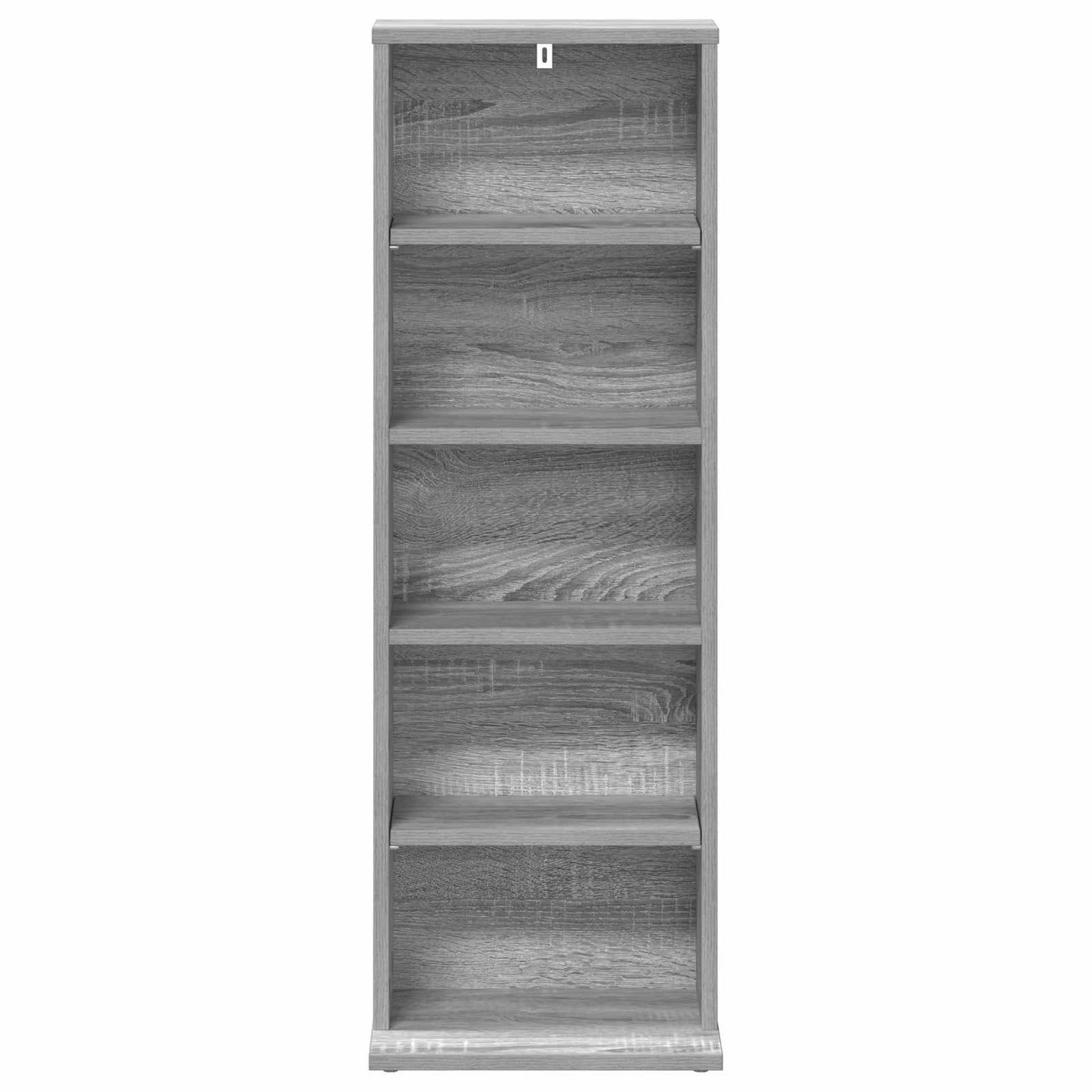 vidaXL CD Cabinet Grey Sonoma 33 x 23.5 x 97.5 cm Engineered Wood