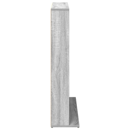 vidaXL CD Cabinet Grey Sonoma 33 x 23.5 x 97.5 cm Engineered Wood