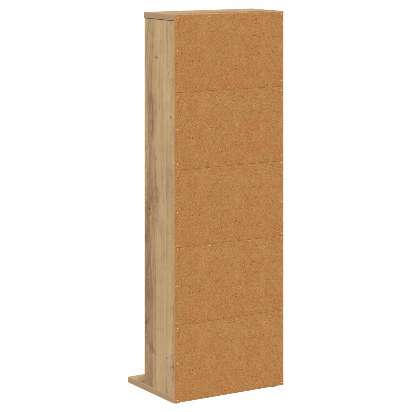 vidaXL CD Cabinet Artisan Oak 33 x 23.5 x 97.5 cm Engineered Wood