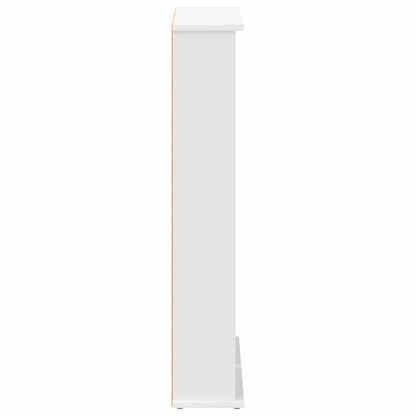 vidaXL CD Cabinet White 60 x 17 x 92 cm Engineered Wood
