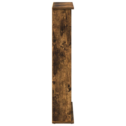 vidaXL CD Cabinet Smoked Oak 60 x 17 x 92 cm Engineered Wood