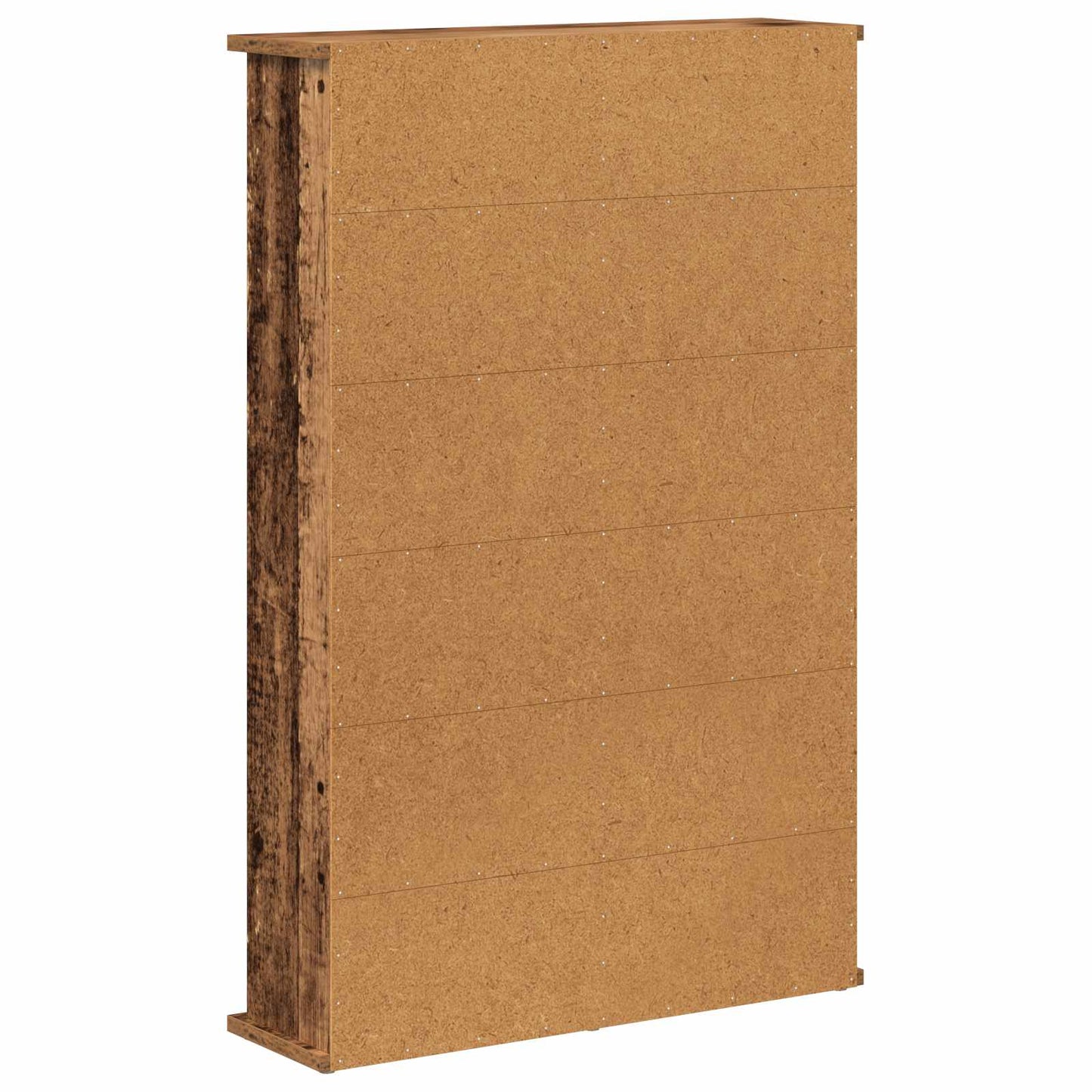 vidaXL CD Cabinet Old Wood 60 x 17 x 92 cm Engineered Wood