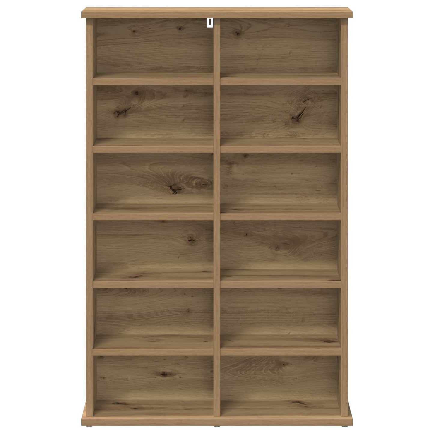 vidaXL CD Cabinet Artisan Oak 60 x 17 x 92 cm Engineered Wood