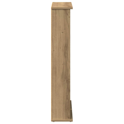 vidaXL CD Cabinet Artisan Oak 60 x 17 x 92 cm Engineered Wood