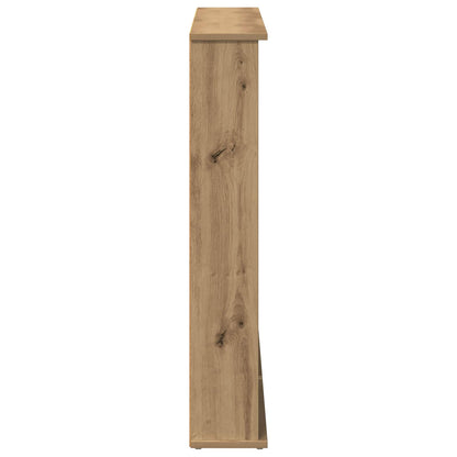 vidaXL CD Cabinet 2 pcs Artisan Oak 60 x 17 x 92 cm Engineered Wood