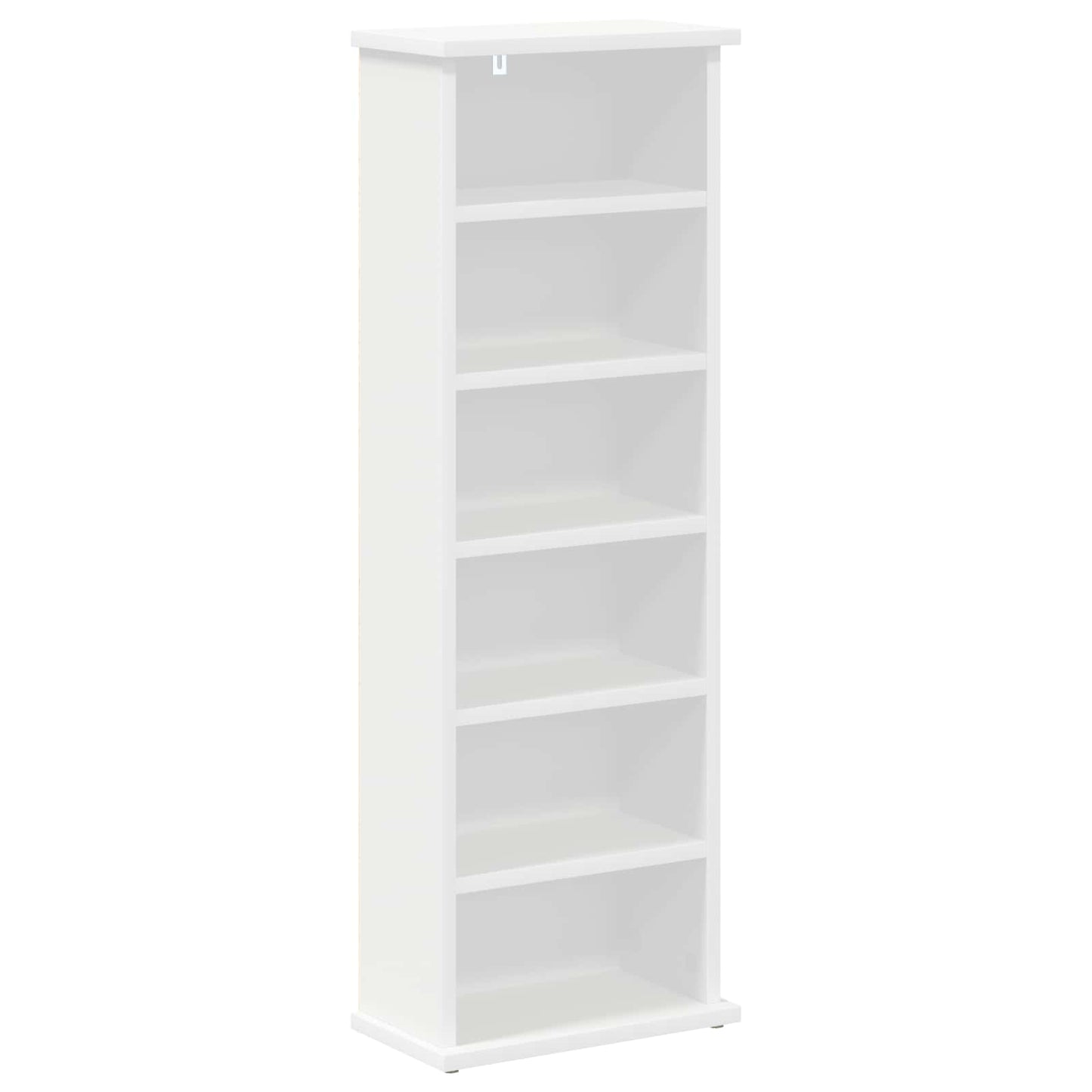 vidaXL CD Cabinet White 32 x 17 x 92 cm Engineered Wood