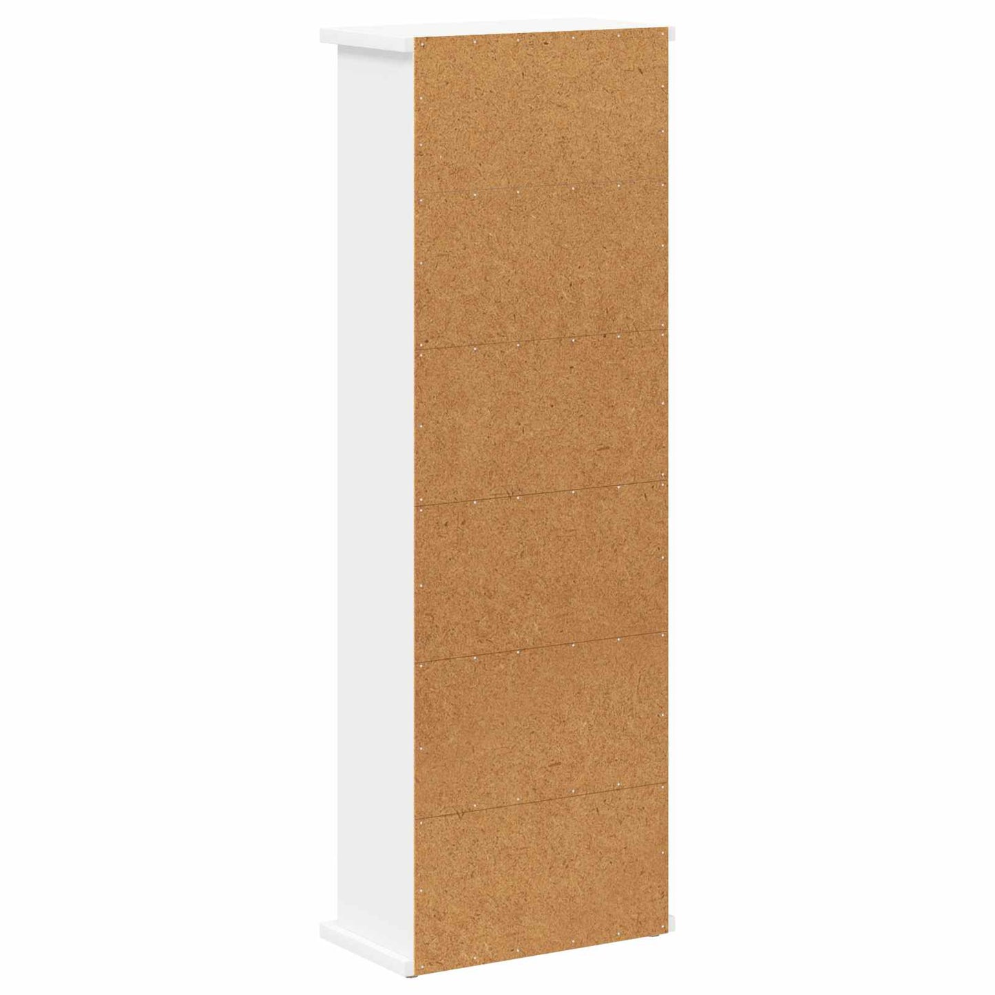 vidaXL CD Cabinet White 32 x 17 x 92 cm Engineered Wood
