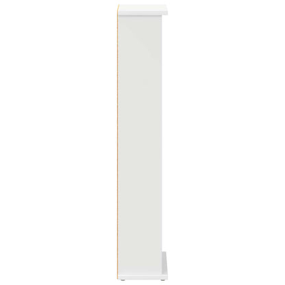 vidaXL CD Cabinet White 32 x 17 x 92 cm Engineered Wood