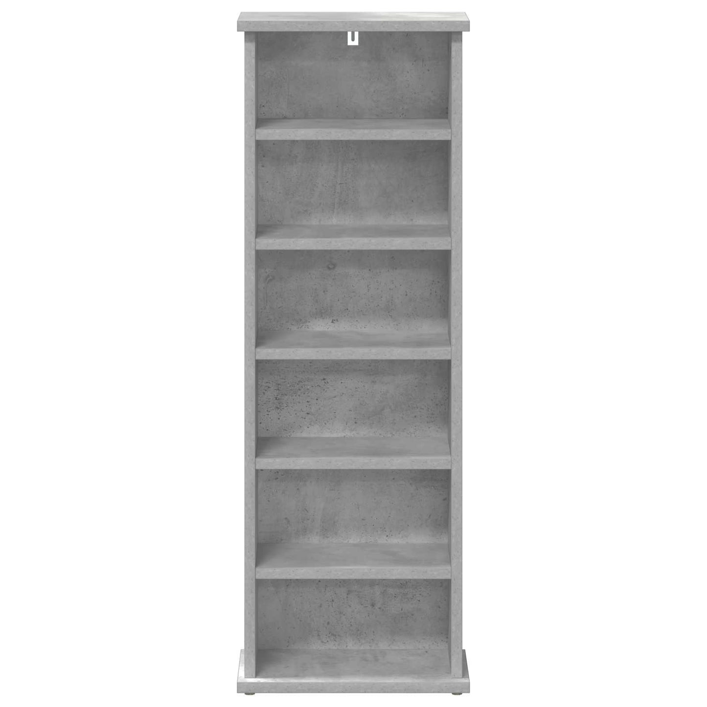 vidaXL CD Cabinet Concrete Grey 32 x 17 x 92 cm Engineered Wood