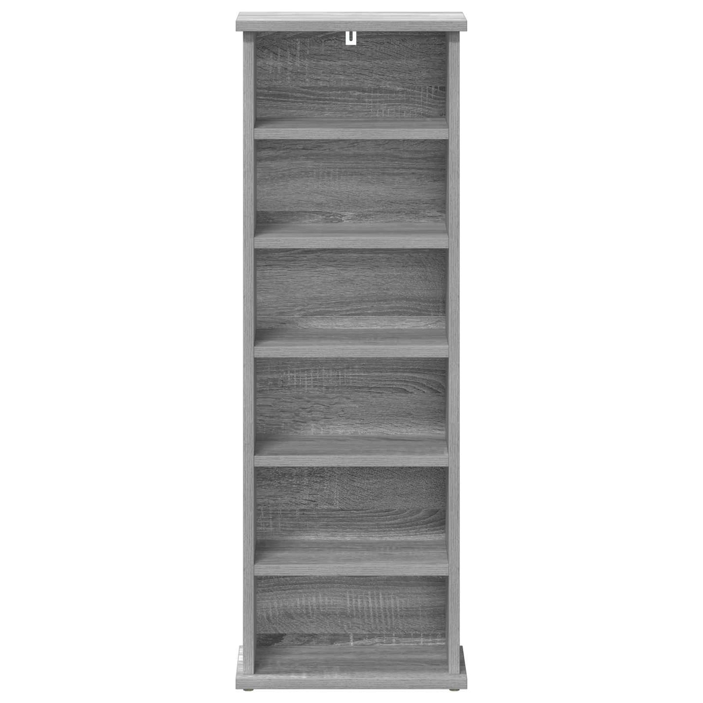 vidaXL CD Cabinet Grey Sonoma 32 x 17 x 92 cm Engineered Wood
