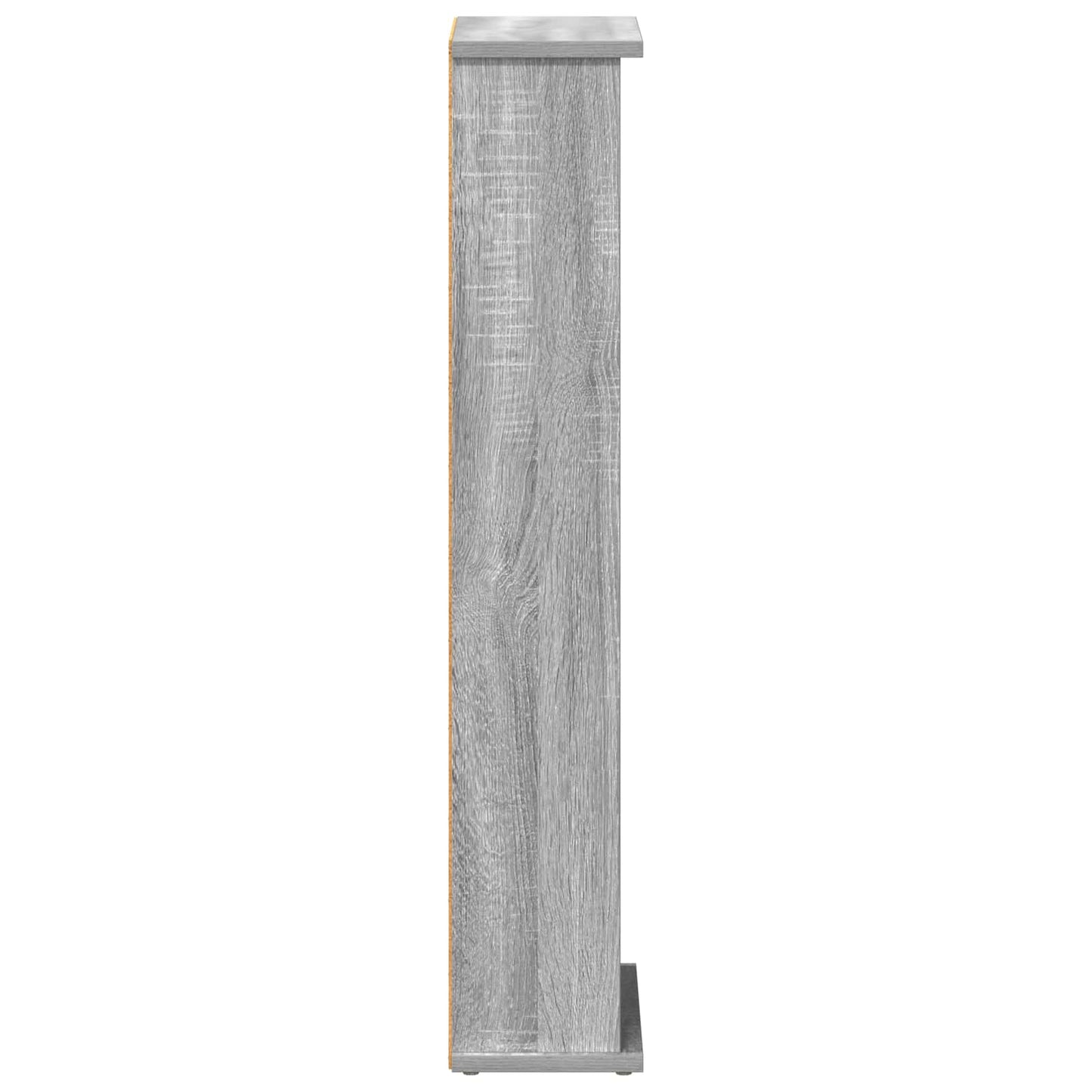 vidaXL CD Cabinet Grey Sonoma 32 x 17 x 92 cm Engineered Wood